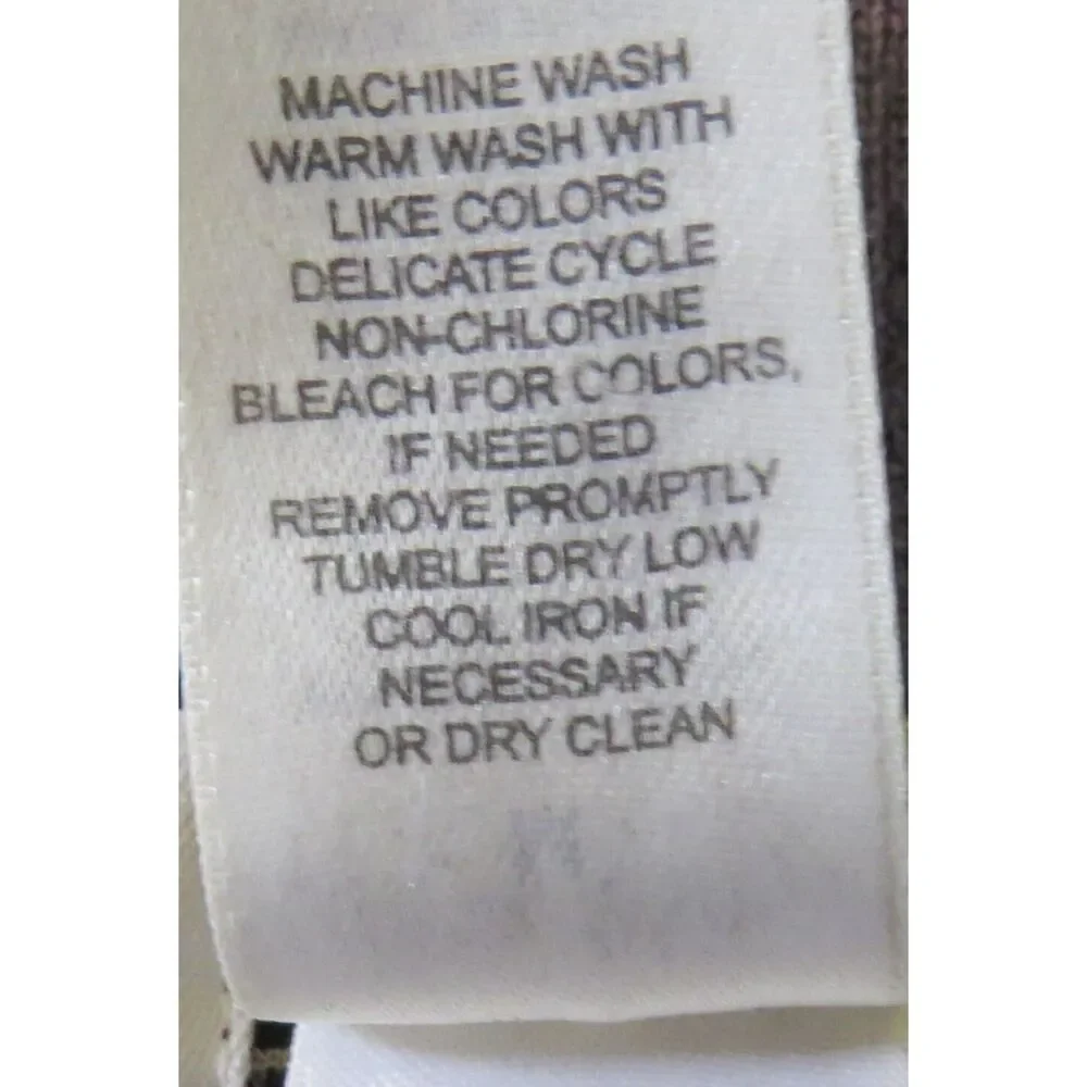 Claiborne Golf Men's Polo Pima Cotton Blend Brown/Tan  Medium  EUC - Picture 7 of 8